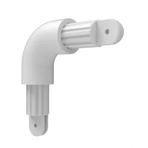 Freedom 4-in x 4.5-in White Aluminum Line Connector