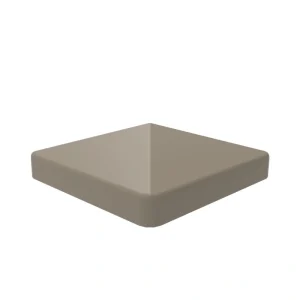 Freedom 4-in x 4-in Bella Premier Series Clay Vinyl Deck Post Cap