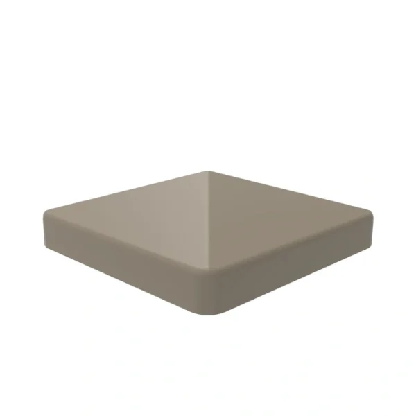 Freedom 4-in x 4-in Bella Premier Series Clay Vinyl Deck Post Cap
