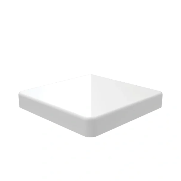 Freedom 4-in x 4-in Camden White Composite Deck Post Cap T726916204