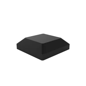 Freedom 4-in x 4-in Matte Black Aluminum Deck Post Cap