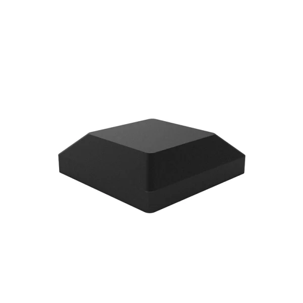 Freedom 4-in x 4-in Matte Black Aluminum Deck Post Cap