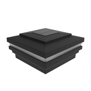 Freedom 4-in x 4-in Matte Black Nylon Deck Post Cap