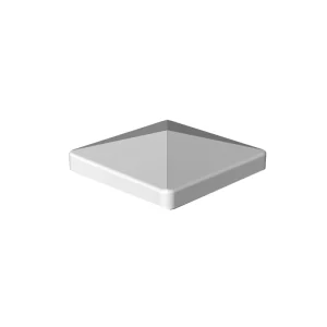 Freedom 4-in x 4-in White Vinyl Deck Post Cap T726916072
