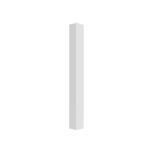 Freedom 4-in x 4-in x 3-ft White Vinyl Deck Post Sleeve