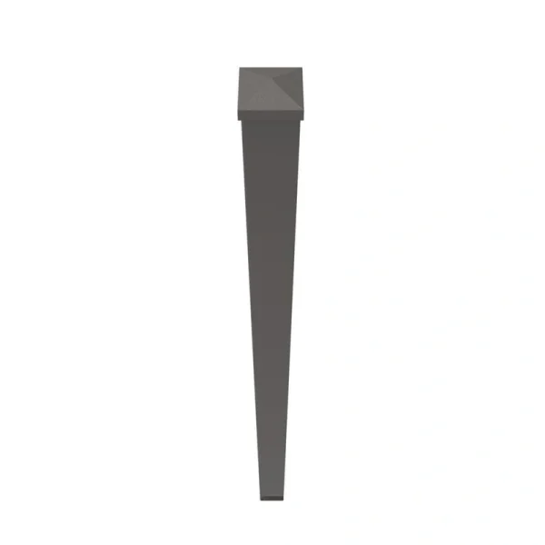 Freedom 5.5-in x 5.375-in x 5-ft Matte Bronze Aluminum Deck Post