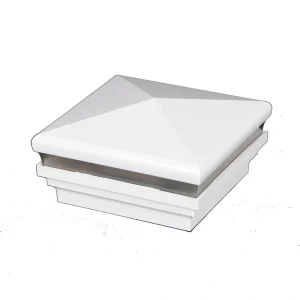 Freedom 5-in x 5-in 22-Lumen 0.8-Watt White Solar LED Outdoor Post Cap Light (5000 K)