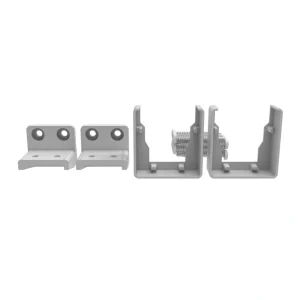 Freedom 6.32-in x 3.14-in VersaRail White Aluminum Line Connector