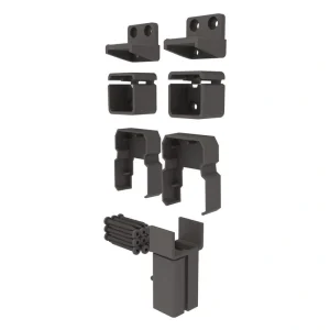 Freedom 6.438-in x 3.313-in VersaRail Matte Bronze Aluminum Line Connector