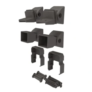 Freedom 6.438-in x 3.313-in VersaRail Matte Bronze Aluminum Stair Connector