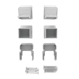 Freedom 6.438-in x 3.313-in VersaRail White Aluminum Stair Connector