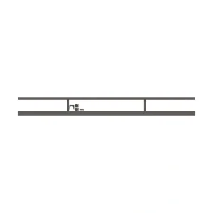 Freedom 69.25-in x 3.5-in VersaRail Matte Bronze Aluminum Line Connector T726915194