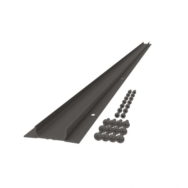 Freedom 69.25-in x 3.5-in VersaRail Matte Bronze Aluminum Line Connector T726915590
