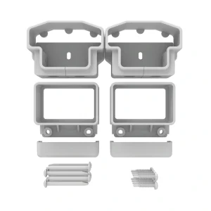 Freedom 7.125-in x 5.375-in Camden White Composite Line Connector (4-Pack)