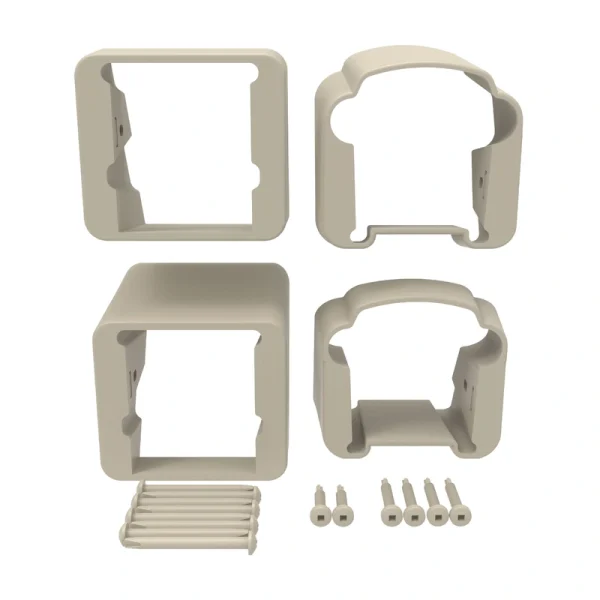 Freedom 7.188-in x 2-in Bella Premier Series Clay Vinyl Stair Connector (4-Pack)