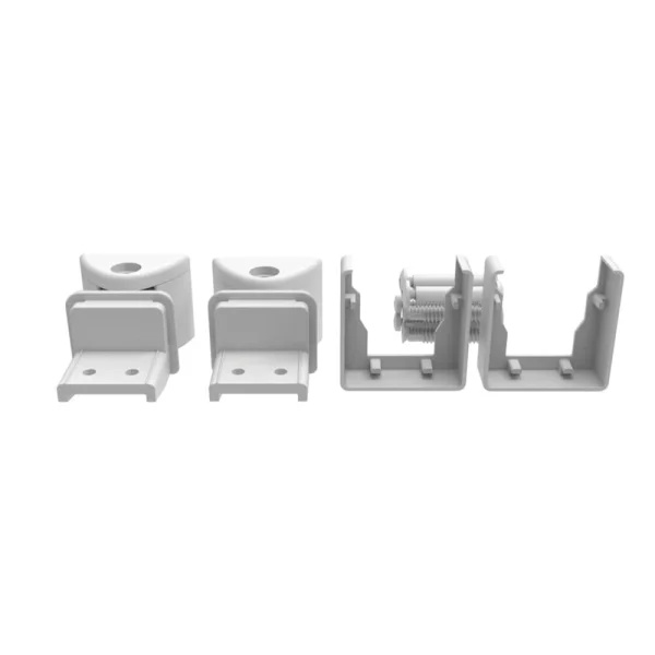 Freedom 7.52-in x 3.14-in VersaRail White Aluminum Angle Adapter