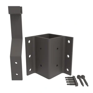 Freedom 9-in x 6.125-in Matte Bronze Aluminum Fascia Mount Bracket