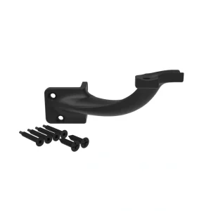 Freedom 9-in x 6-in Black Aluminum Post Connector