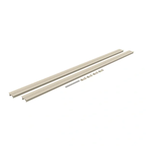 Freedom 91-in x 4.63-in Clay Vinyl Deck Board Adaptor (2-Pack)