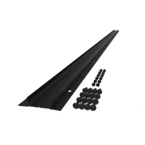 Freedom 92-in x 3.5-in VersaRail Classic Matte Black Aluminum Deck Board Adaptor