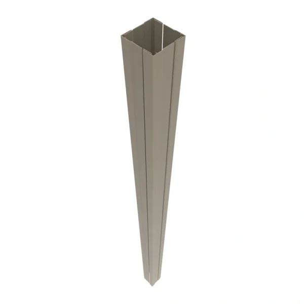 Freedom Bella Premier Series 4-in x 4-in x 10-ft Clay Deck Post Sleeve