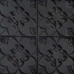 From Plain to Beautiful in Hours 2-ft x 2-ft Lilac Satin Black Steel Drop Ceiling Tile (6-Pack, 24-sq ft / Case)