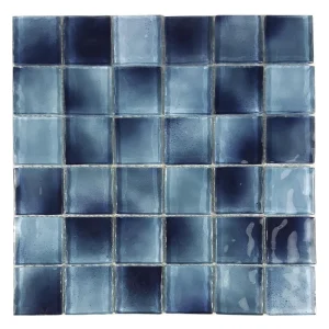 GBM Watermarks Caribbean 11 x 11 Glass Mosaic Tile