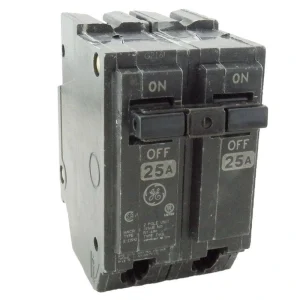 GE 25-Space Amp 2 in. Double-Pole Circuit Breaker