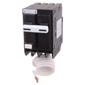 GE 30 Amp Double Pole Ground Fault Breaker with Self-Test