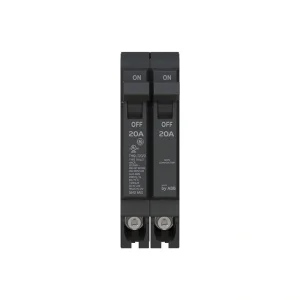 GE Q-Line 2-20 Amp Single-Pole Tandem 120/240-Volts Circuit Breaker