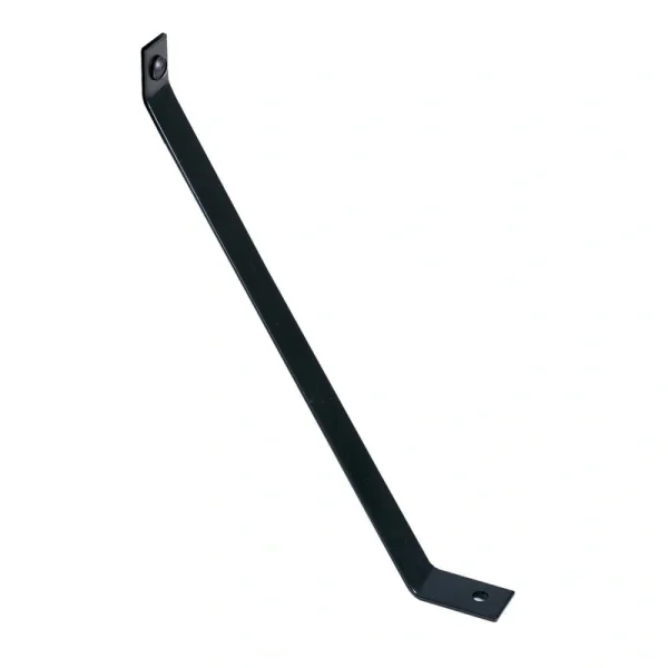 Gilpin Black Metal Post Connector for Decking and Porches – Newel Post Support for Added Rigidity and Strength