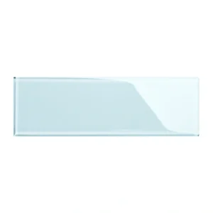 Giorbello (Sample) 4×12 glass subway tiles Morning Sky Blue 4-in x 12-in Glossy Glass Brick Subway Wall Tile