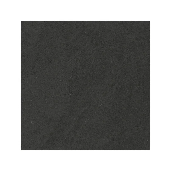 Giorbello (Sample) Black 6-in x 6-in Matte Porcelain Stone Look Floor and Wall Tile
