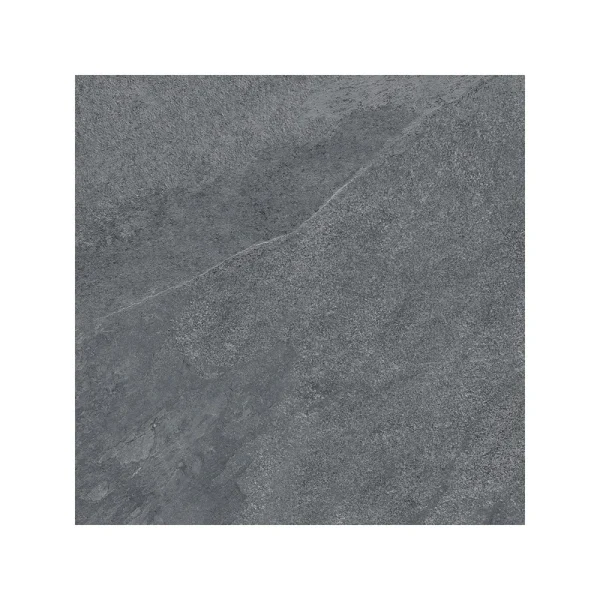 Giorbello (Sample) Coal 6-in x 6-in Matte Porcelain Stone Look Floor and Wall Tile