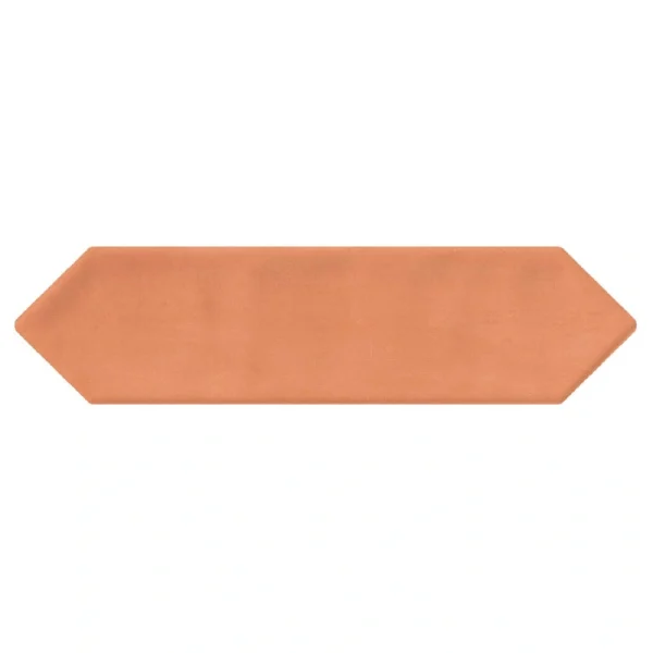 Giorbello (Sample) Coral 3-in x 12-in Glazed Ceramic Subway Floor and Wall Tile
