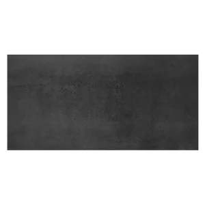 Giorbello (Sample) Melange Black 4-in x 12-in Matte Porcelain Stone Look Floor and Wall Tile