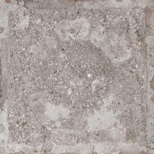 Giorbello (Sample) Piazza Tiles Gray 8-in x 8-in Glazed Porcelain Cement Look Wall Tile