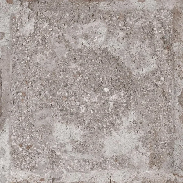 Giorbello (Sample) Piazza Tiles Gray 8-in x 8-in Glazed Porcelain Cement Look Wall Tile