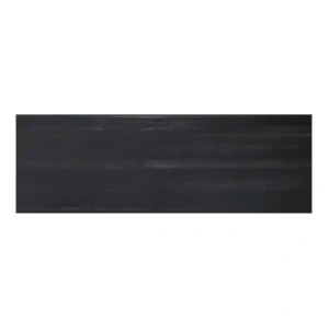 Giorbello (Sample) Spazio Lazer Black/Matte 4-in x 12-in Matte Porcelain Floor and Wall Tile