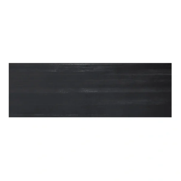 Giorbello (Sample) Spazio Lazer Black/Matte 4-in x 12-in Matte Porcelain Floor and Wall Tile