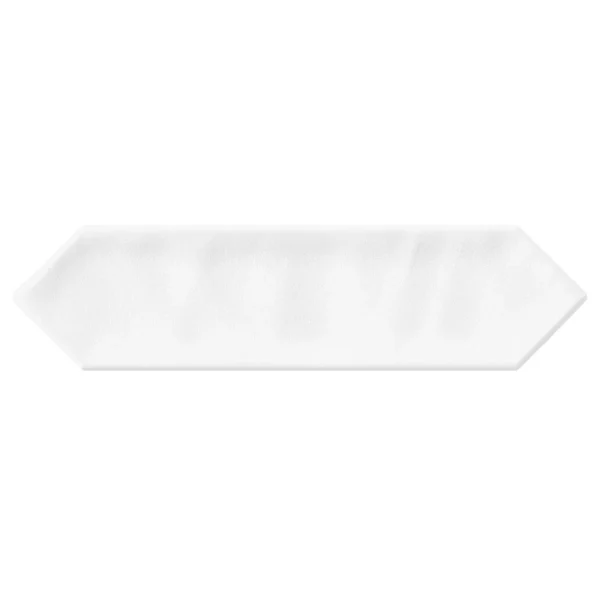 Giorbello (Sample) White 3-in x 12-in Glazed Ceramic Subway Floor and Wall Tile