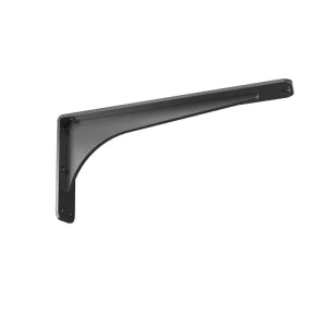 Gladiator 15 in. L Black Steel Heavy Duty Floating Shelf Bracket T726937570