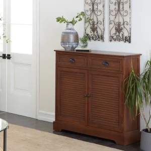 Grayson Lane Brown Pine 2-Drawer Accent Chest T726922812