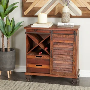 Grayson Lane Brown Pine 2-Drawer Accent Chest T726922823
