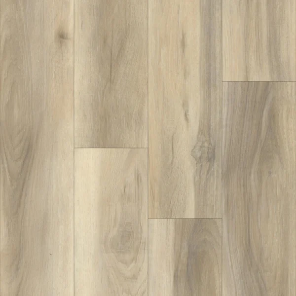 Great Lakes Vinyl Floors Great Lakes Legends Series Hickory Natural 7″ x 48″ x 4.5mm Floating Luxury Vinyl Plank Flooring (18.70 sq.ft/ctn)