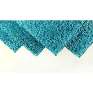 GREENLINE ARTIFICIAL GRASS Caribbean Blue 8 ft. x 12 ft. Artificial Grass Rug