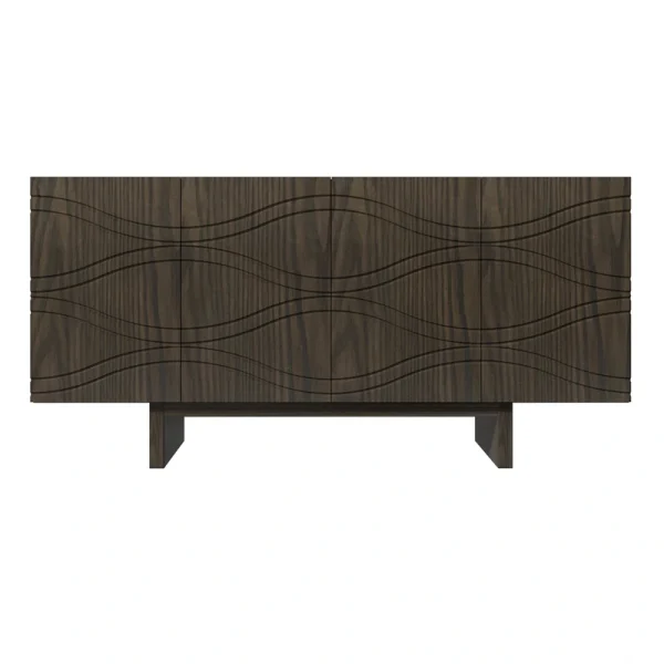 GZMR 15.75-in W x 30.71-in H Mdf Brown Freestanding Utility Storage Cabinet T726922787