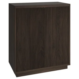 Hailey Home Alston Alder Brown 2-Shelf Office Cabinet