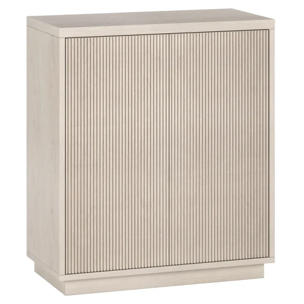 Hailey Home Alston Alder White 2-Shelf Office Cabinet