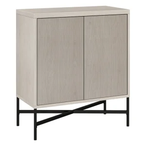 Hailey Home Brighton Alder White 2-Shelf Office Cabinet